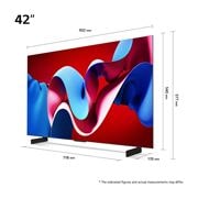 LG 42" OLED evo AI C4 - 4K TV (2024), OLED42C44LA