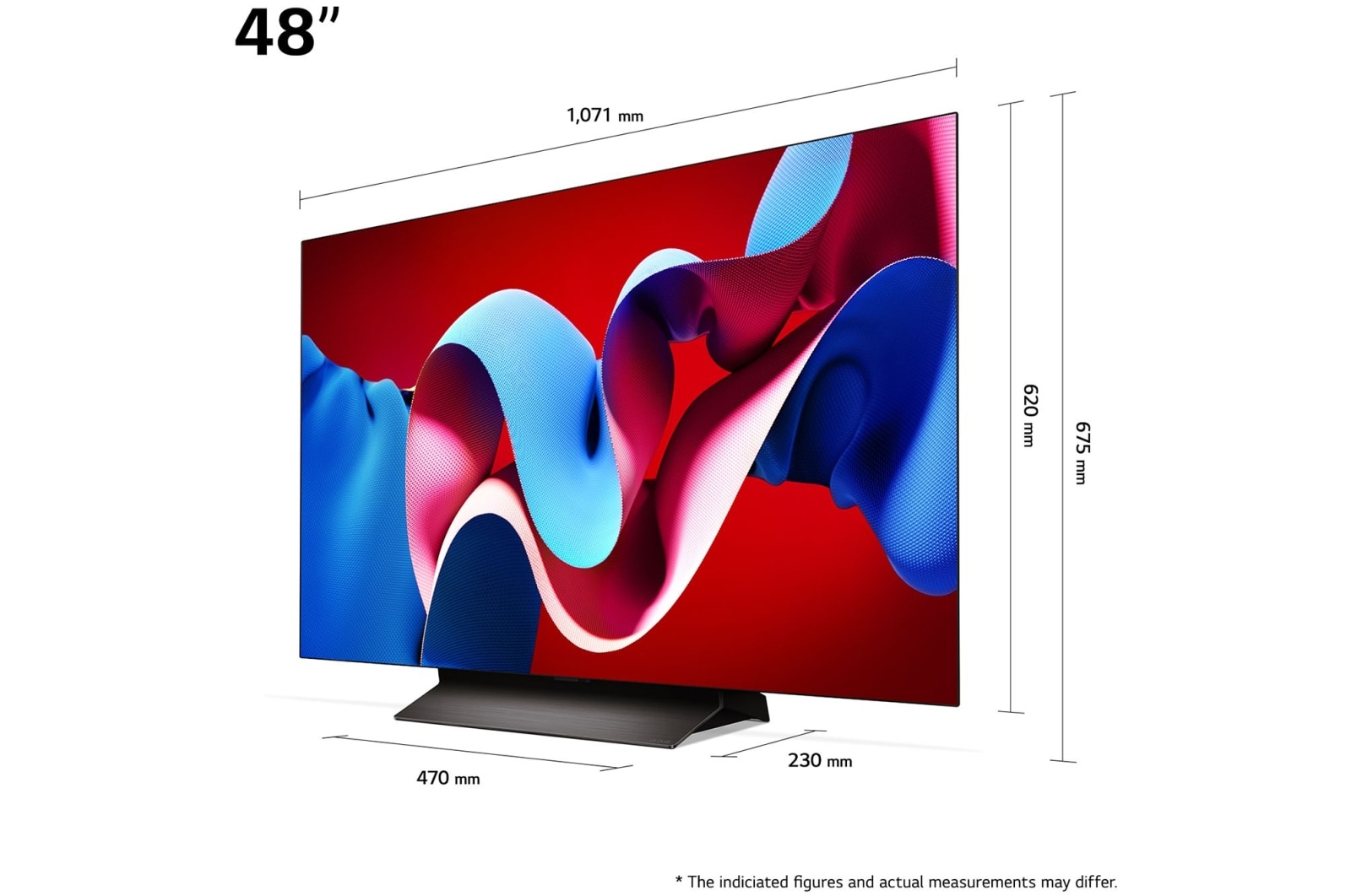 LG 48" OLED evo AI C4 - 4K TV (2024), OLED48C44LA