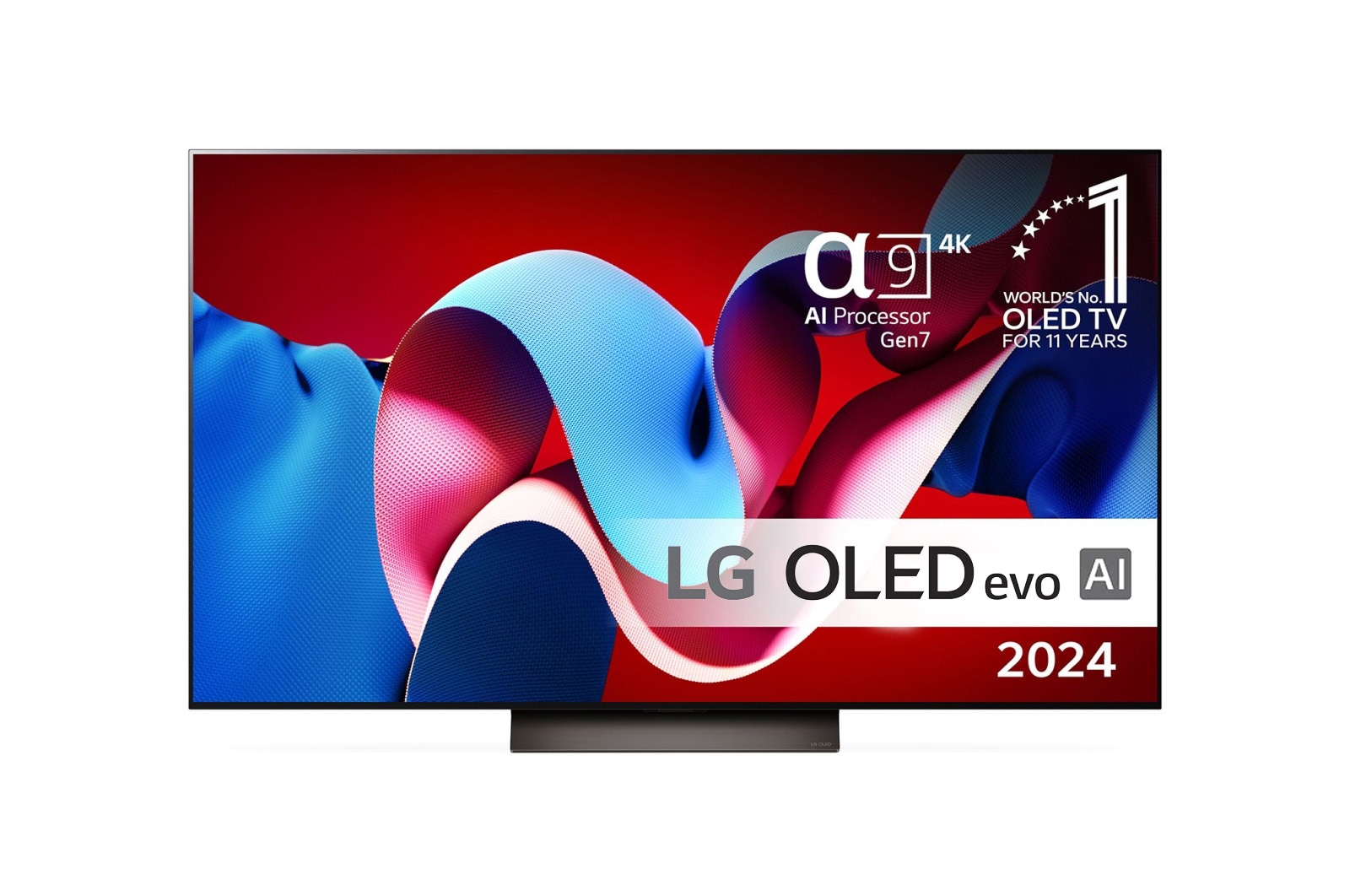 LG 55" OLED evo AI C4 - 4K TV (2024), OLED55C44LA