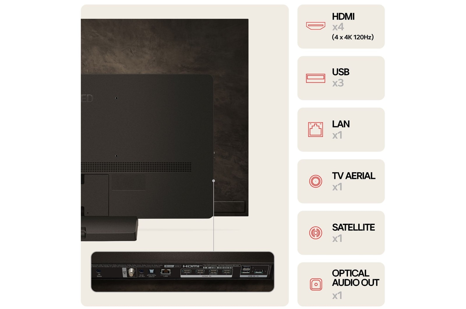 LG 55" OLED evo AI C4 - 4K TV (2024), OLED55C44LA