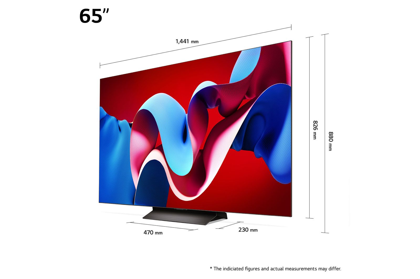 LG 65" OLED evo AI C4 - 4K TV (2024), OLED65C44LA