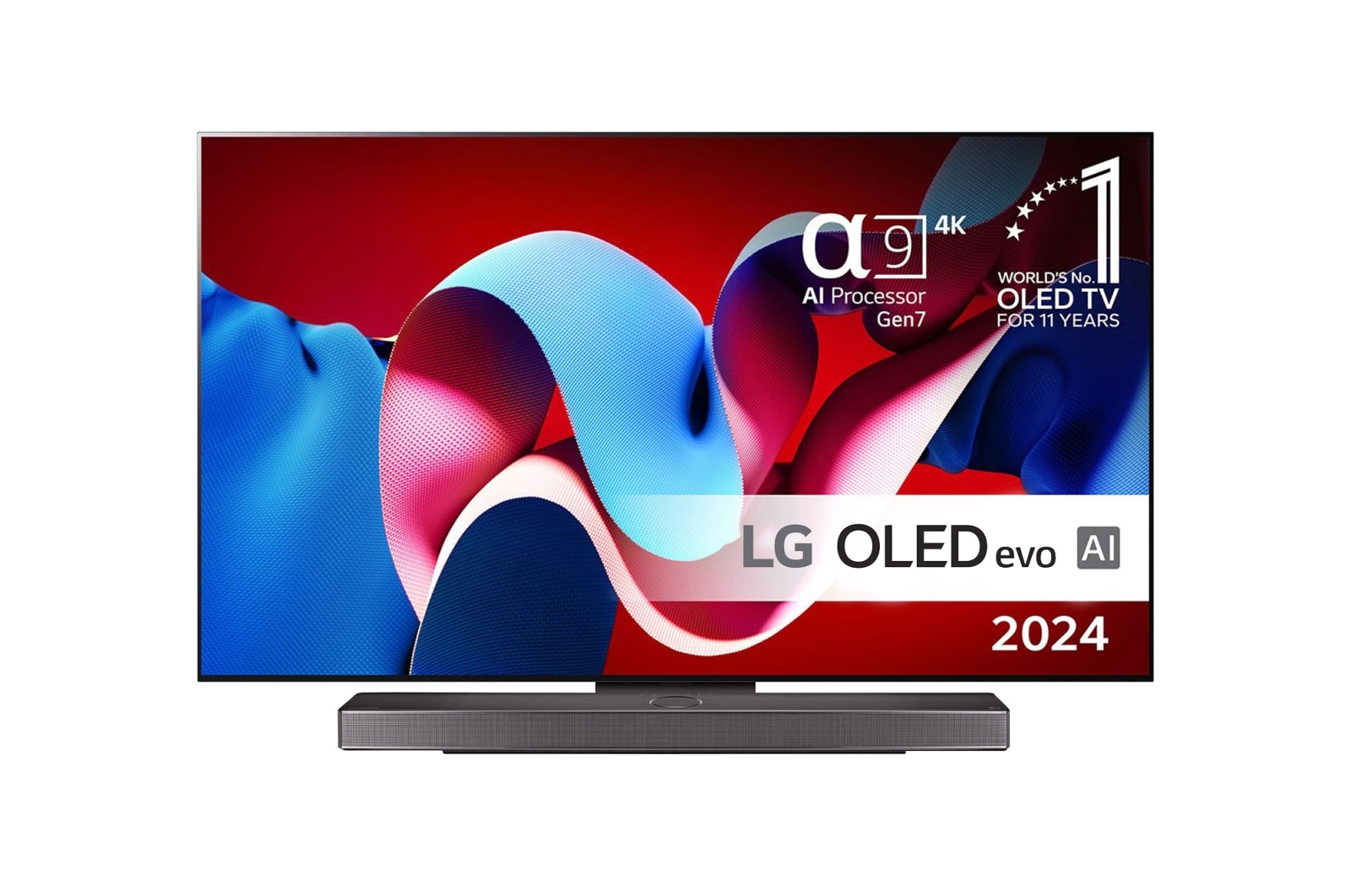 LG 65" OLED evo AI C4 - 4K TV (2024), OLED65C44LA