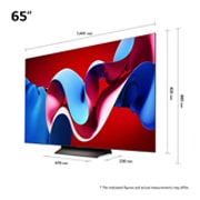 LG 65" OLED evo AI C4 - 4K TV (2024), OLED65C44LA