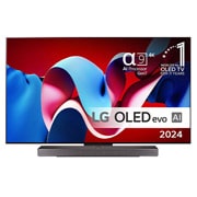 LG 77" OLED evo AI C4 - 4K TV (2024), OLED77C44LA