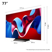 LG 77" OLED evo AI C4 - 4K TV (2024), OLED77C44LA