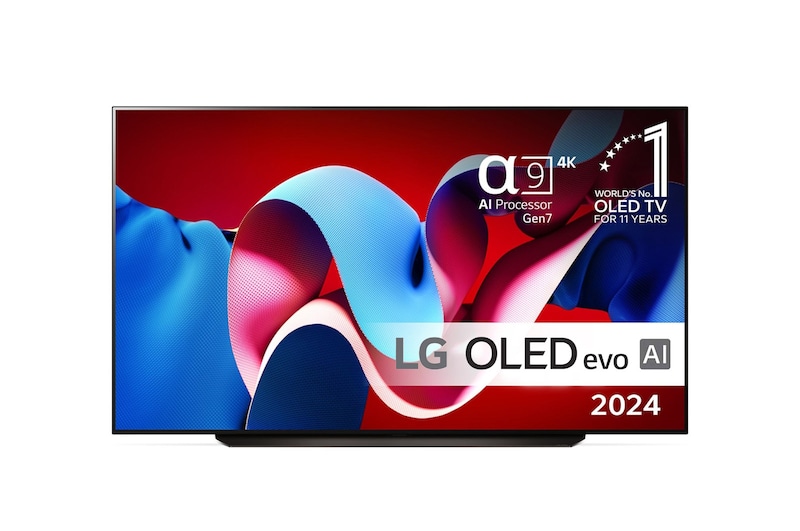 LG 83" OLED evo AI C4 - 4K TV (2024), OLED83C44LA