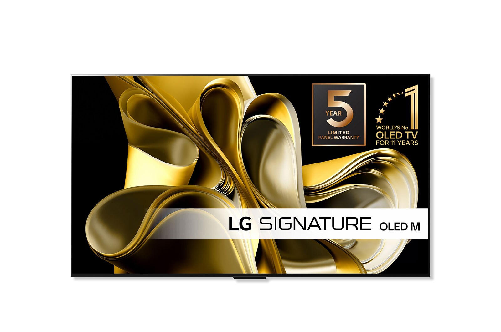 LG Verdens første ægte trådløse TV 97" LG SIGNATURE OLED M3 med trådløs video- og lydoverførsel i 4K og 120 Hz , OLED97M39LA