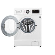 LG 8 kg / 5 kg Kombineret vaskemaskine/tørretumbler(Hvid) - Steam, Energiklasse E, AI DD™, Smart Diagnosis™, CM20T5S2E