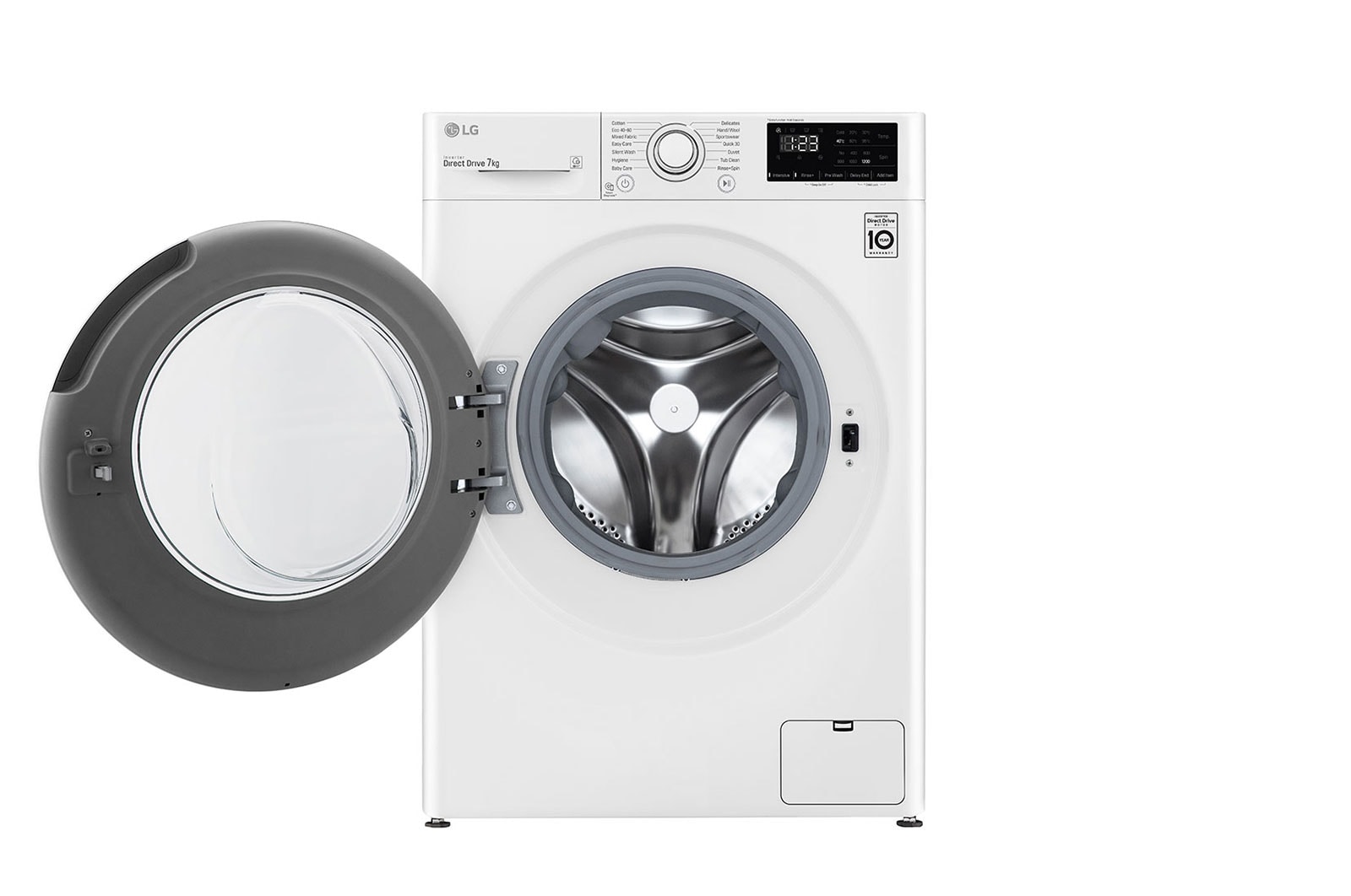 LG 7 kg Vaskemaskine(Hvid) - Energiklasse E, AI DD™, Smart Diagnosis™, F2WP207N0WS