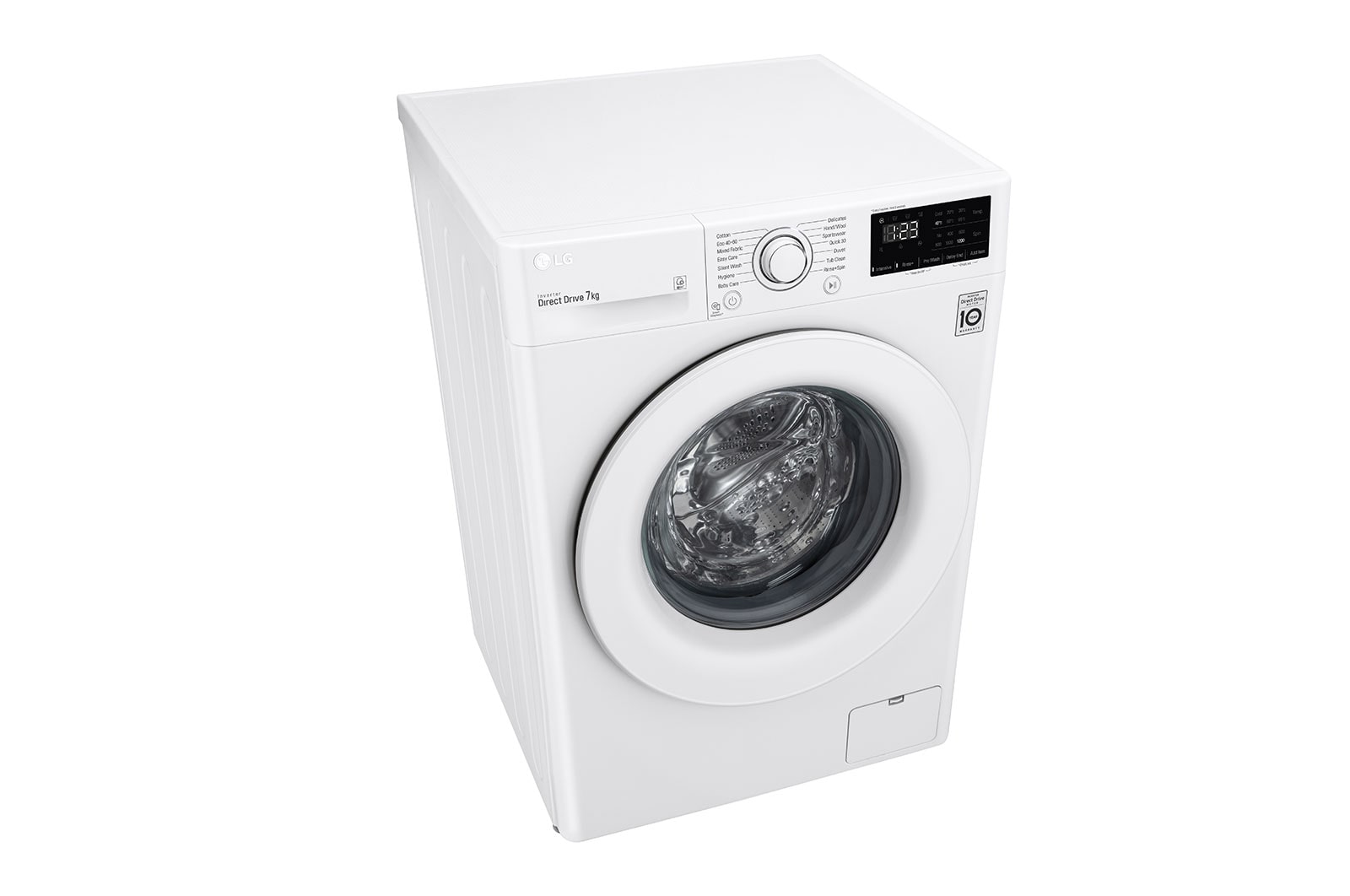 LG 7 kg Vaskemaskine(Hvid) - Energiklasse E, AI DD™, Smart Diagnosis™, F2WP207N0WS