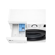 LG Slim 9 kg Vaskemaskin(Hvid) - Steam, Energiklasse A, AI DD™, Smart Diagnosis™, 47,5cm dybde, F2Y5FYP6W