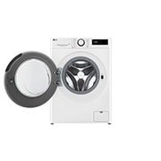 LG Slim 8 kg Vaskemaskin(Hvid) - Steam, Energiklasse A, AI DD™,  Smart Diagnosis™, 47,5cm dybde, F2Y5PYP3W