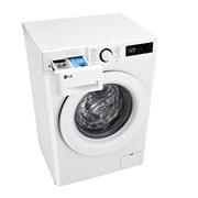 LG Slim 8 kg Vaskemaskin(Hvid) - Steam, Energiklasse A, AI DD™,  Smart Diagnosis™, 47,5cm dybde, F2Y5PYP3W