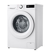 LG Slim 8 kg Vaskemaskin(Hvid) - Steam, Energiklasse A, AI DD™,  Smart Diagnosis™, 47,5cm dybde, F2Y5PYP3W