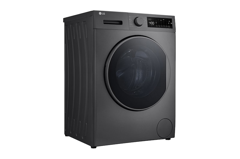 LG 9kg Vaskemaskin(Sort), Energiklasse A, Steam™, F4T2VYM1S