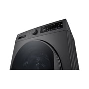 LG 9kg Vaskemaskin(Sort), Energiklasse A, Steam™, F4T2VYM1S