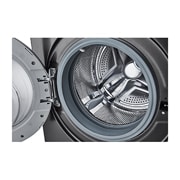 LG 9kg Vaskemaskin(Sort), Energiklasse A, Steam™, F4T2VYM1S