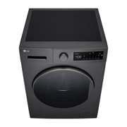 LG 9kg Vaskemaskin(Sort), Energiklasse A, Steam™, F4T2VYM1S