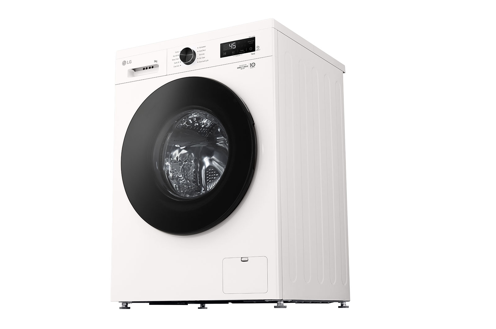 LG 9 kg Vaskemaskin(Hvid)- Steam, Energiklasse A, 6 Motion DD, Smart Diagnosis™ med Wi-Fi, F4X1009NWB