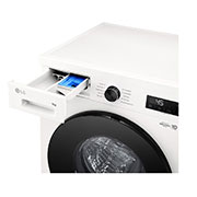 LG 9 kg Vaskemaskin(Hvid)- Steam, Energiklasse A, 6 Motion DD, Smart Diagnosis™ med Wi-Fi, F4X1009NWB
