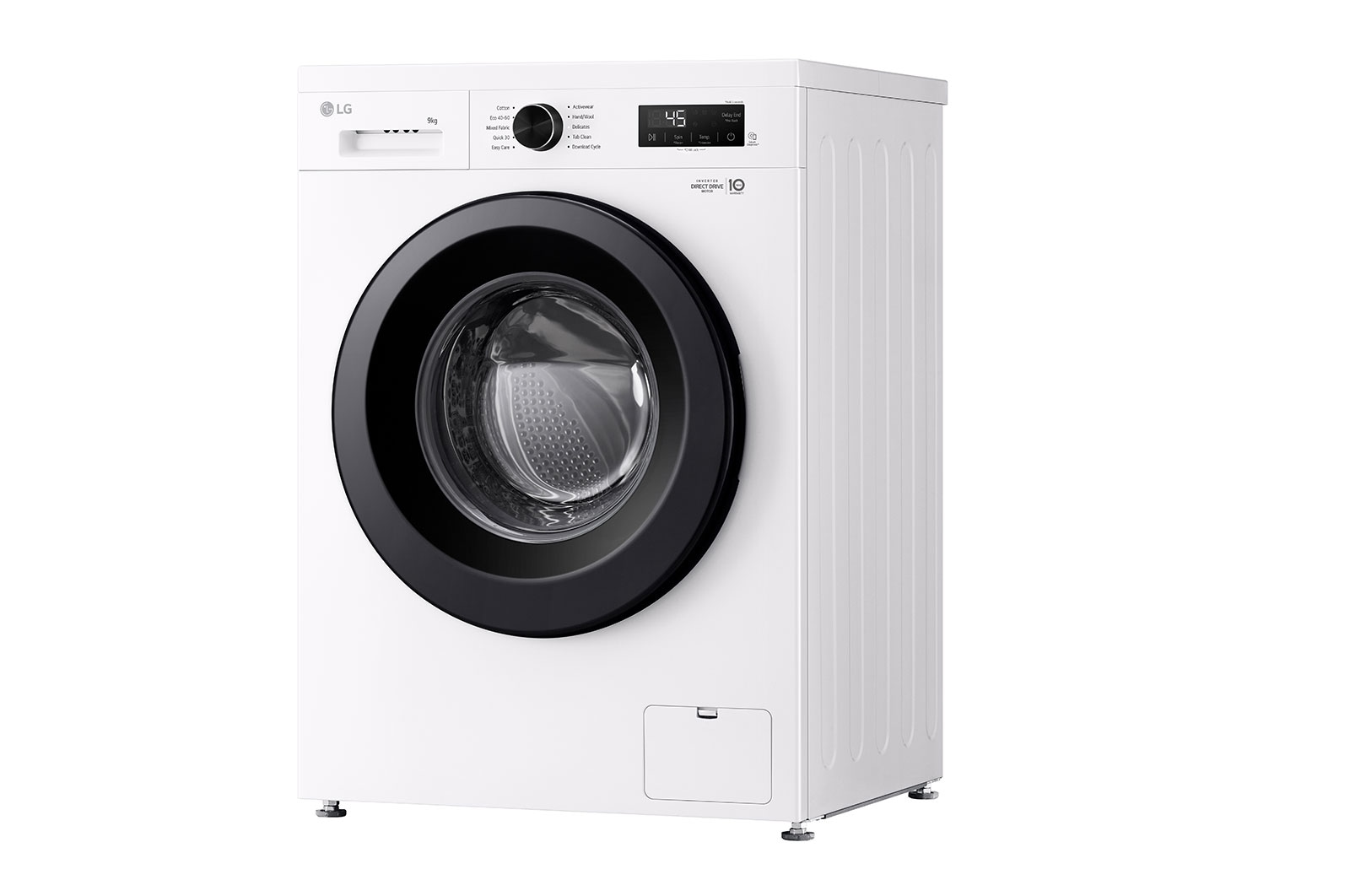 LG 9 kg Vaskemaskin(Essence White)- Steam, Energiklasse A, 6 Motion DD, Smart Diagnosis™ med Wi-Fi, F4X1009NWK
