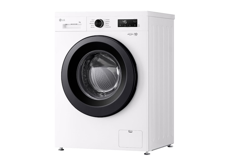 LG 9 kg Vaskemaskin(Essence White)- Steam, Energiklasse A, 6 Motion DD, Smart Diagnosis™ med Wi-Fi, F4X1009NWK