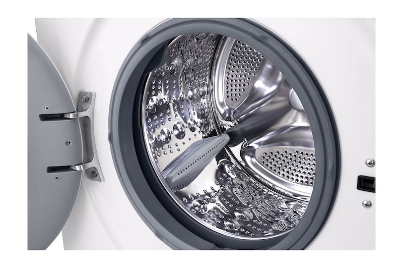 LG 9 kg Vaskemaskin(Essence White)- Steam, Energiklasse A, 6 Motion DD, Smart Diagnosis™ med Wi-Fi, F4X1009NWK