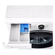 LG 9 kg Vaskemaskin(Essence White)- Steam, Energiklasse A, 6 Motion DD, Smart Diagnosis™ med Wi-Fi, F4X1009NWK