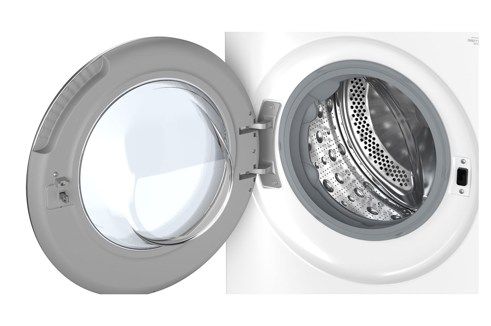 LG 11 kg Vaskemaskin(Essencwe White) - Energiklasse A, LCD-panel, Auto Dose, TurboWash360™, AI DD™, Smart Diagnosis™ med Wi-Fi, F4X7511TWS