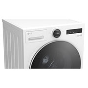 LG 11 kg Vaskemaskin(Essencwe White) - Energiklasse A, LCD-panel, Auto Dose, TurboWash360™, AI DD™, Smart Diagnosis™ med Wi-Fi, F4X7511TWS