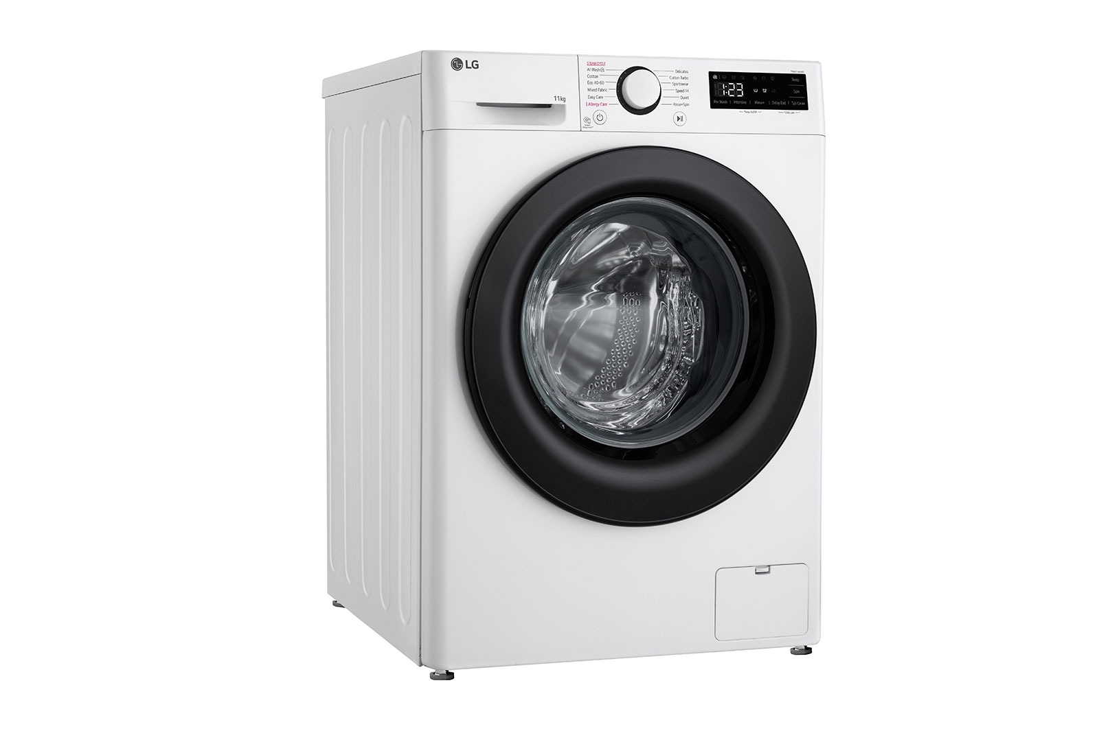 LG 11 kg Vaskemaskin(Hvid) - Energiklasse A, Steam, AI DD™ og Smart Diagnosis™, F4Y5EYP6W