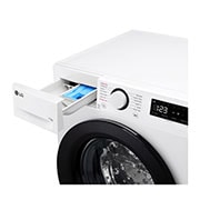 LG 11 kg Vaskemaskin(Hvid) - Energiklasse A, Steam, AI DD™ og Smart Diagnosis™, F4Y5EYP6W