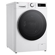 LG 10 kg / 6 kg Kombineret vaskemaskine/tørretumbler(Hvid) - Steam, Energiklasse A/D, TurboWash™360, AI DD™, Smart Diagnosis™, F4Y5RRP1WY