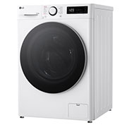 LG 10 kg / 6 kg Kombineret vaskemaskine/tørretumbler(Hvid) - Steam, Energiklasse A/D, TurboWash™360, AI DD™, Smart Diagnosis™, F4Y5RRP1WY