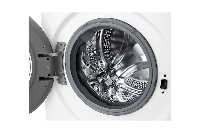 LG 9 kg / 6 kg Kombineret vaskemaskine/tørretumblerl(Hvid) - Steam, Energiklasse A/D, TurboWash™ 360, AI DD™, Smart Diagnosis™, F4Y5VRP6WY