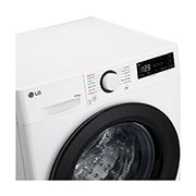 LG 9 kg / 6 kg Kombineret vaskemaskine/tørretumblerl(Hvid) - Steam, Energiklasse A/D, TurboWash™ 360, AI DD™, Smart Diagnosis™, F4Y5VRP6WY