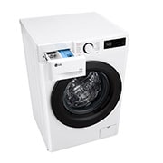 LG 9 kg / 6 kg Kombineret vaskemaskine/tørretumblerl(Hvid) - Steam, Energiklasse A/D, TurboWash™ 360, AI DD™, Smart Diagnosis™, F4Y5VRP6WY