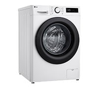 LG 9 kg / 6 kg Kombineret vaskemaskine/tørretumblerl(Hvid) - Steam, Energiklasse A/D, TurboWash™ 360, AI DD™, Smart Diagnosis™, F4Y5VRP6WY
