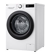 LG 9 kg / 6 kg Kombineret vaskemaskine/tørretumblerl(Hvid) - Steam, Energiklasse A/D, TurboWash™ 360, AI DD™, Smart Diagnosis™, F4Y5VRP6WY