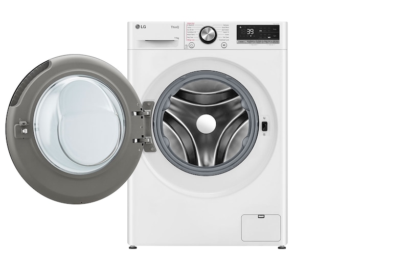 LG 11kg Vaskemaskin(Hvid) - Steam, Energiklasse A, TurboWash360™, AI DD™, Smart Diagnosis™ med Wi-Fi, F6Y7EYPYW