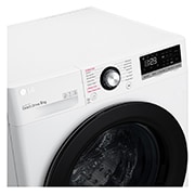 9 kg Vaskemaskine(Hvid) - Steam, Energiklasse B, AI DD™, Smart Diagnosis™