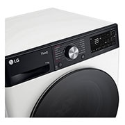 LG 11 kg Vaskemaskin(Hvid) - Auto Dose, Steam, Energiklasse A, TurboWash360™, AI DD™, Smart Diagnosis™ med Wi-Fi, FV94ENS2BA