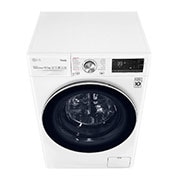 LG 10.5 kg Vaskemaskin(Hvid) - Auto Dose, Steam, Energiklasse A, TurboWash360™, AI DD™, Smart Diagnosis™ med Wi-Fi, FV96JNS2QA