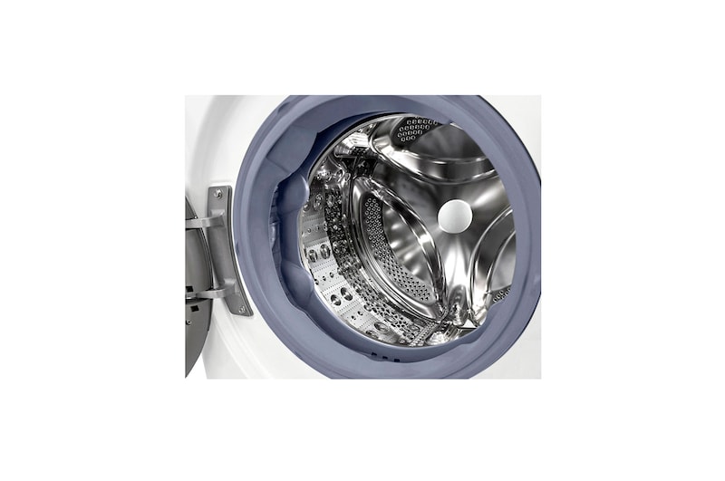 LG 9 kg Vaskemaskin(Hvid) - Auto Dose, Steam, Energiklasse A, TurboWash360™, AI DD™, Smart Diagnosis™ med Wi-Fi, FV94VNS2QA