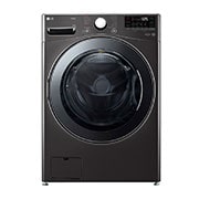 LG 20 kg Tvättmaskin(Svart) - Energiklass B, Steam, TurboWash™, AI DD™, Smart Diagnosis™ med Wi-Fi, FVB20NS2TE