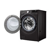 LG 20 kg Tvättmaskin(Svart) - Energiklass B, Steam, TurboWash™, AI DD™, Smart Diagnosis™ med Wi-Fi, FVB20NS2TE