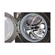 LG 20 kg Tvättmaskin(Svart) - Energiklass B, Steam, TurboWash™, AI DD™, Smart Diagnosis™ med Wi-Fi, FVB20NS2TE
