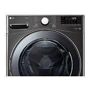 LG 20 kg Tvättmaskin(Svart) - Energiklass B, Steam, TurboWash™, AI DD™, Smart Diagnosis™ med Wi-Fi, FVB20NS2TE