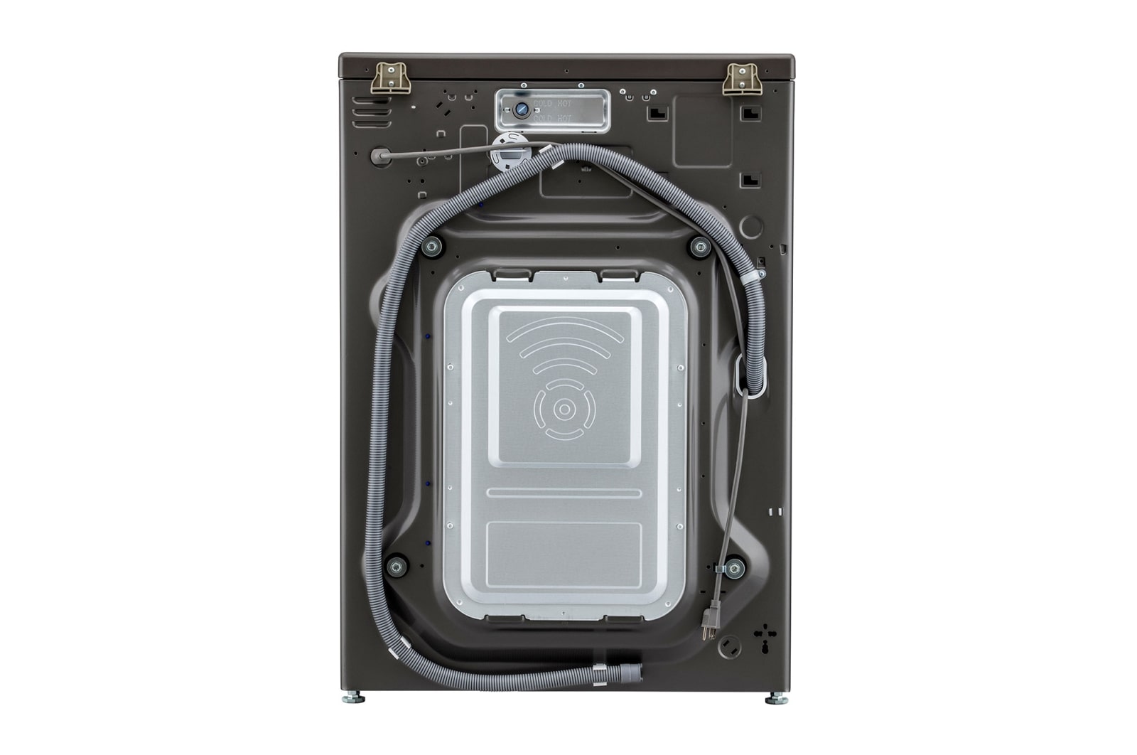 LG 20 kg Tvättmaskin(Svart) - Energiklass B, Steam, TurboWash™, AI DD™, Smart Diagnosis™ med Wi-Fi, FVB20NS2TE