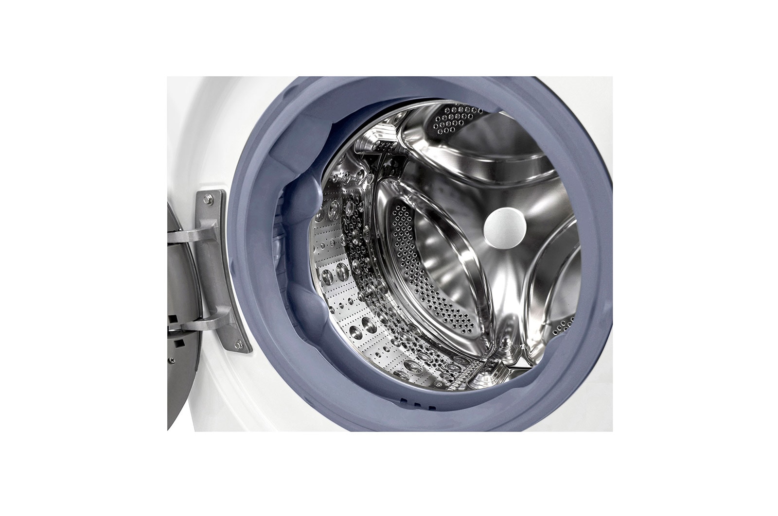 LG 10.5 kg / 7 kg Kombineret vaskemaskine/tørretumbler(Hvid) - Steam, Energiklasse E, TurboWash™, AI DD™, Smart Diagnosis™ med Wi-Fi, K4DV710H2W